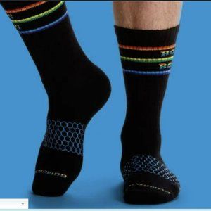 1 pair of mid-calf high BOMBAS socks in Medium - NWT
